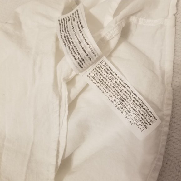 Abercrombie & Fitch White Layered Wrap Tie Summer Mini Dress Spaghetti Straps - Picture 10 of 13